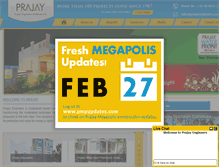 Tablet Screenshot of prajayengineers.com